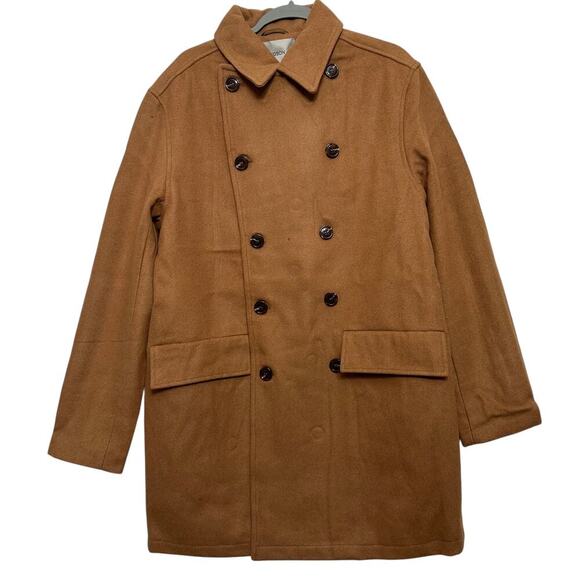 Hudson men’s NWT’s oversized double breasted wool blend coat. Size XL - Picture 1 of 8